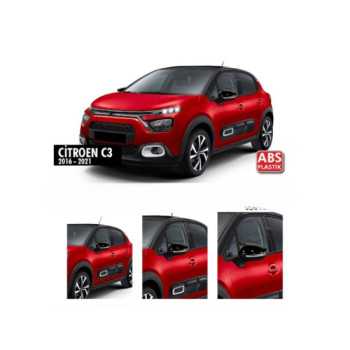Capace oglinda tip Batman auto compatibile Citroen C3 2016-2021 Capace oglinda tip Batman auto compatibile Citroen C3 2016-2021