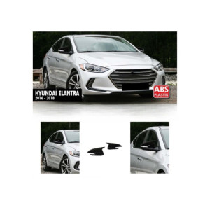 Capace oglinda tip Batman auto compatibile Hyundai Elantra VI 2016-2020 cu semnalizare in oglinda