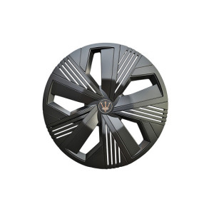 Set 4 capace roti Evo culoare negru mat 15 inch