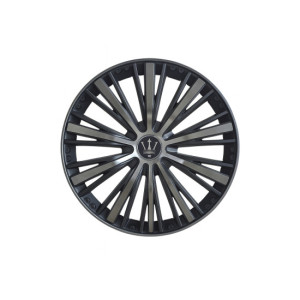 Set 4 capace roti Evo culoare negru gri antracit 16 inch