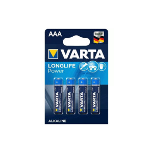 Set 4 baterii Varta LongLife Power AAA R3 1.5V alcaline 