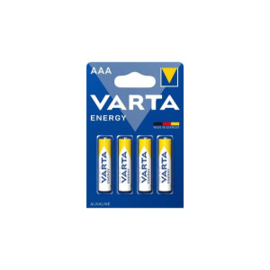 Baterie Varta ENERGY Alcalina R3 AAA ( set 4 buc.) 