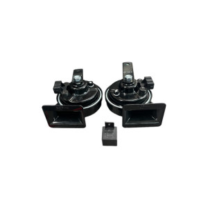 Set claxon auto Klaxcar cu releu 12V