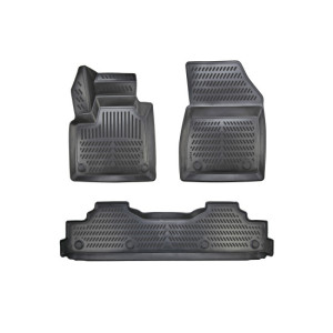 Covoare cauciuc tavita compatibile Mercedes EQT MPV 2021->
