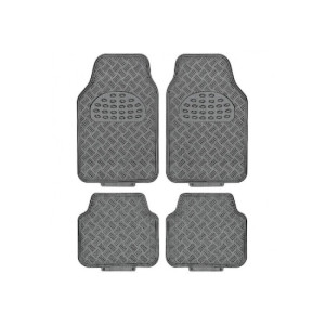 Covoare auto universale interior aluminiu carbon