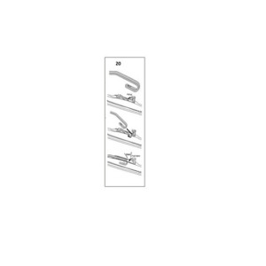 Stergator parbriz pasager DACIA Logan MCV II K8 03/2013-02/2015