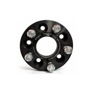 Distantier janta auto 20 mm 5x108 centrare 63.3 prindere dubla cu piulite M12x1.5 aluminiu forjat