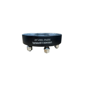 Distantier janta auto 50 mm 6x139.7 centrare 67.1 prindere dubla cu piulite M12x1.5 negru