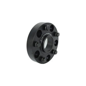 Distantier janta auto 30 mm 5x130 centrare 71.6 prindere dubla cu 5 prezoane M14x1.5 negru
