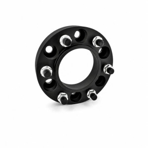Distantier janta auto 50 mm 6x139.7 centrare 67.1 prindere dubla cu piulite incluse negru