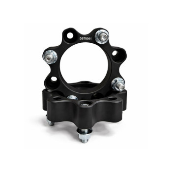 Distantier ATV 30 mm 4x110 centrare 90.2 cu 8 piulite M10x1.25 set 2 bucati aluminiu forjat negru