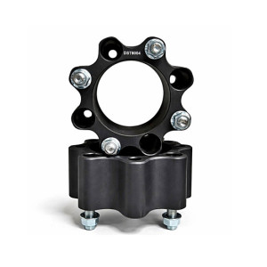 Distantier ATV 60 mm 4x110 centrare 90.2 cu 8 piulite M10x1.25 set 2 bucati aluminiu forjat negru