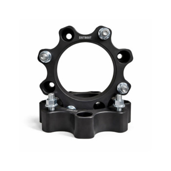 Distantier ATV 30 mm 4x156 centrare 131.2 cu 8 piulite M10x1.25 set 2 bucati aluminiu forjat negru