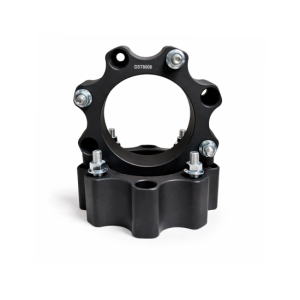 Distantier ATV 50 mm 4x156 centrare 131.2 cu 8 piulite M10x1.25 set 2 bucati aluminiu forjat negru