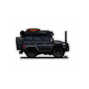 Abtibild Vehicul 4x4 auto decorativ pentru exterior Abtibild Vehicul 4x4 auto decorativ pentru exterior