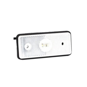 Lampa gabarit auto LED alba 110x45 mm 12-36V Fristom 