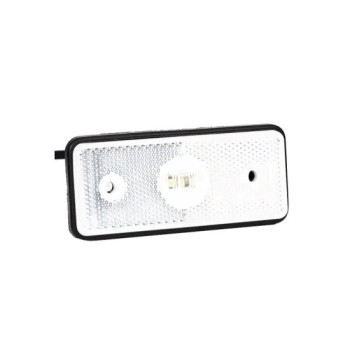 Lampa gabarit auto LED alba 110x45 mm 12-36V Fristom 
