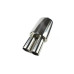 Toba sport inox dubla, diametru intrare 60 mm, lungime totala 550 mm, corp 320 mm Toba sport inox dubla, diametru intrare 60 mm, lungime totala 550 mm, corp 320 mm