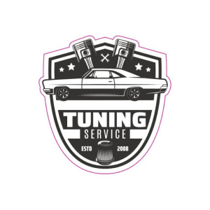 Abtibild RETRO TUNING SERVICE 
