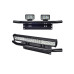 Bullbar aluminiu tip suport numar si proiectoare negru 