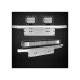 Bullbar aluminiu tip suport numar si proiectoare argintiu Bullbar aluminiu tip suport numar si proiectoare argintiu