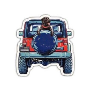 Abtibild Jeep auto decorativ pentru exterior 