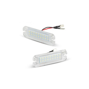 Set 2 lampi LED numar compatibil Mercedes 