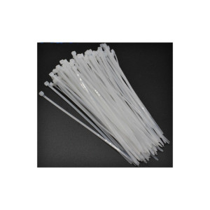 Coliere plastic 1.8 100 albe 100 bucati 