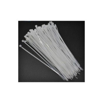 Coliere plastic 1.8 100 albe 100 bucati 