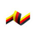 Banda centura siguranta auto poliester negru rosu galben latime 46mm rola 100m Banda centura siguranta auto poliester negru rosu galben latime 46mm rola 100m