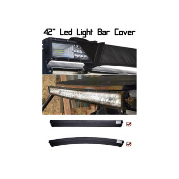 Husa protectie proiector auto si LED bar 132 cm 52 inch universala negru 
