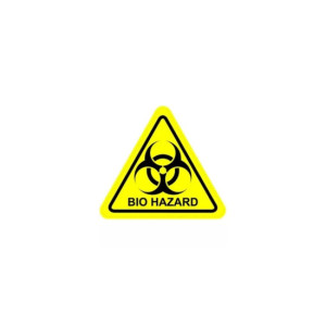 Abtibild refectorizant BIO HAZARD 6,5x5,7cm 