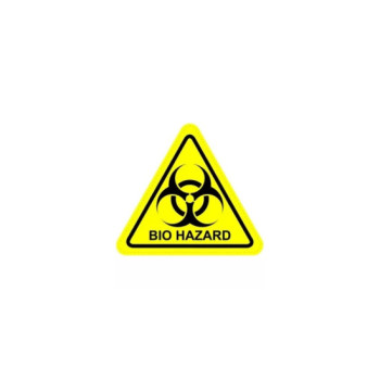 Abtibild refectorizant BIO HAZARD 6,5x5,7cm 