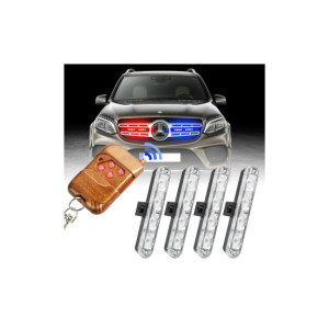 Lampa LED stroboscopica profesionala 12V cu telecomanda 