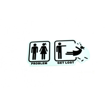 Abtibild Problem Get Lost 