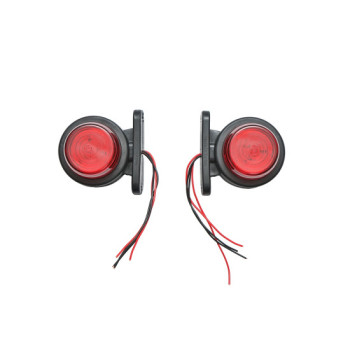 Lampa laterala gabarit auto LED 12V 24V rosu alb pentru semnalizare vehicule 