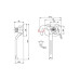 Inchizator oblon dreapta 800 kg pentru remorca sau oblon metalic 