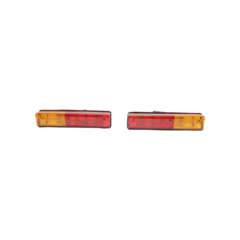 Set lampi spate 12V stop si semnalizare stanga dreapta 301x65x100mm Set lampi spate 12V stop si semnalizare stanga dreapta 301x65x100mm