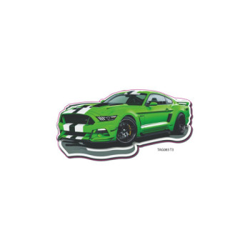 Abtibild  MASINA DE CURSE VERDE  