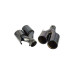 Set ornament toba stanga dreapta Negru Lucios compatibil BMW pachet M 