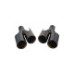 Set ornament toba stanga dreapta Negru Lucios compatibil BMW pachet M 