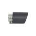 Ornament toba cu carcasa din carbon mat 