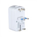 ADAPTOR UNIVERSAL PRIZA V-TAC (UK,US,EU) CU PROTECTIE SI 2USB 2.1A 