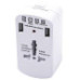 ADAPTOR UNIVERSAL PRIZA V-TAC (UK,US,EU) CU PROTECTIE SI 2USB 2.1A 