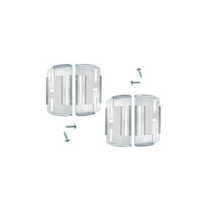 Set 4 suporti numar inmatriculare superslim transparent