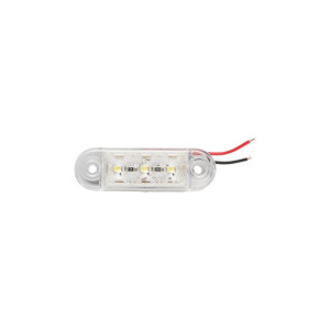 Lampa laterala Led Alba 65mm 12-24V 