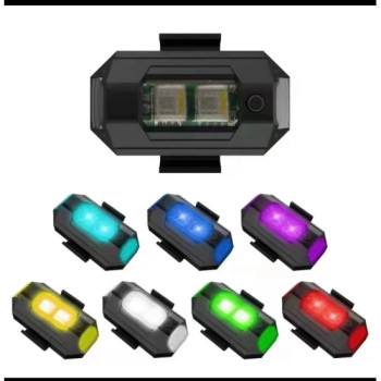 Lampa LED stroboscopica universala reincarcabila MULTICOLORA Lampa LED stroboscopica universala reincarcabila MULTICOLORA