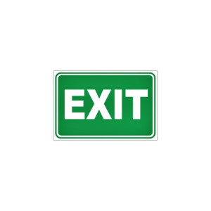 Abtibild Exit auto decorativ pentru exterior si interior 