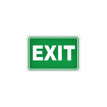 Abtibild Exit auto decorativ pentru exterior si interior 