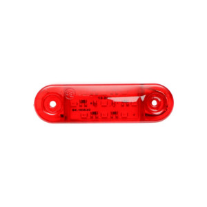 Lampa laterala de gabarit cu LED rosu 12-24V 